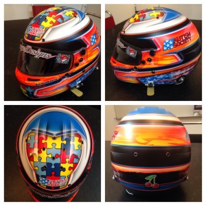 Jason's helmet